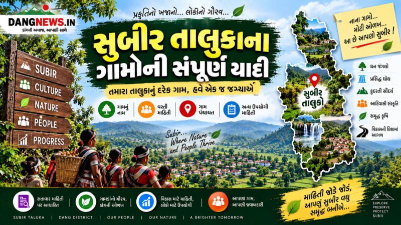 Subir Taluka Villages List