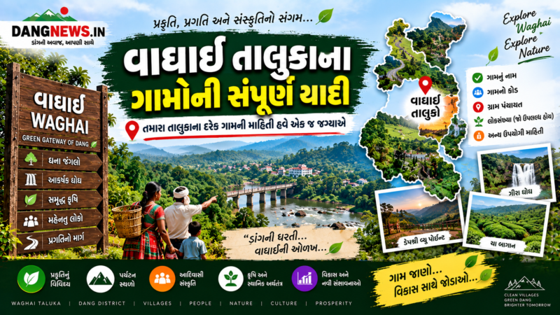 Waghai Taluka Villages List
