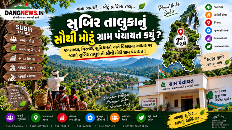 biggest gram panchayat in subir taluka