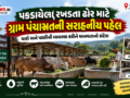 gram-panchyat-efforts-to-serve-cattles